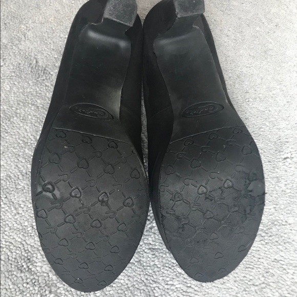 Black Velvet Open Toe - Picture 6 of 6